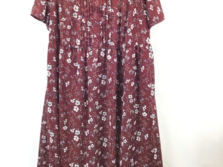 Dress Casual Maxi By Woman Within In Floral, Size: 18 Discount