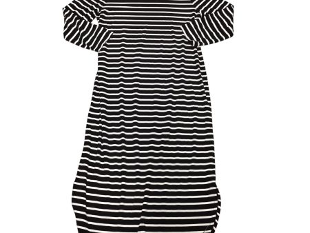 Dress Casual Maxi By Chicos In Striped Pattern, Size: M on Sale