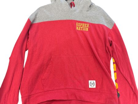 Sweatshirt Hoodie By Pink In Red, Size: M Online