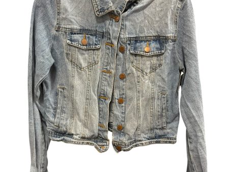 Jacket Denim By Ci Sono In Blue Denim, Size: S on Sale