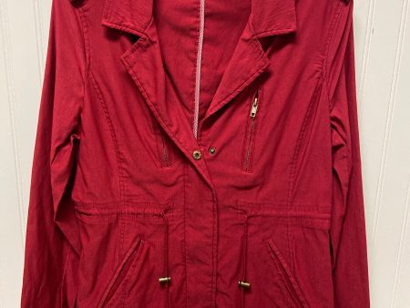 Coat Other By Clothes Mentor In Red, Size: L Sale