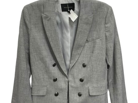 Blazer By Banana Republic In Grey, Size: 10 Hot on Sale