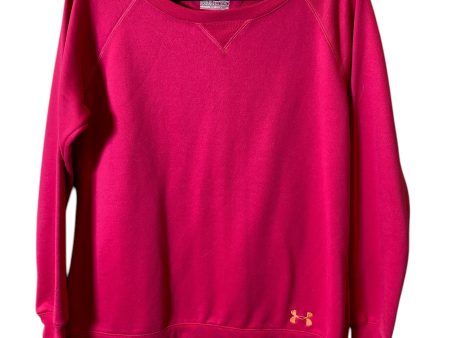 Sweatshirt Crewneck By Under Armour In Pink, Size: L Sale