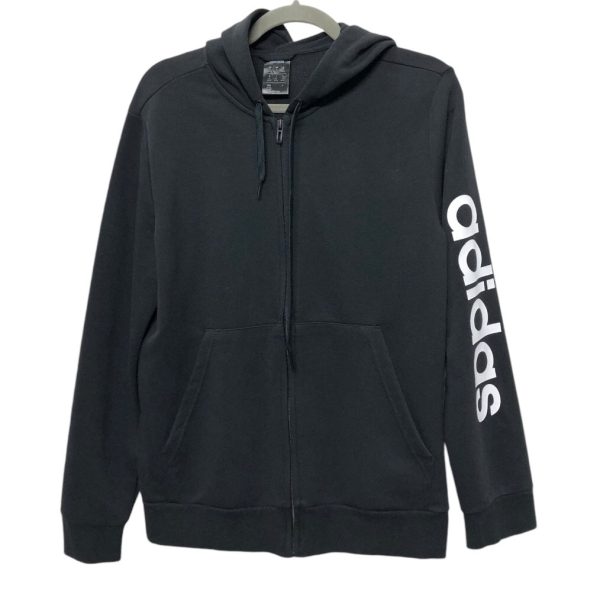 Athletic Sweatshirt Hoodie By Adidas In Black, Size: Xl on Sale