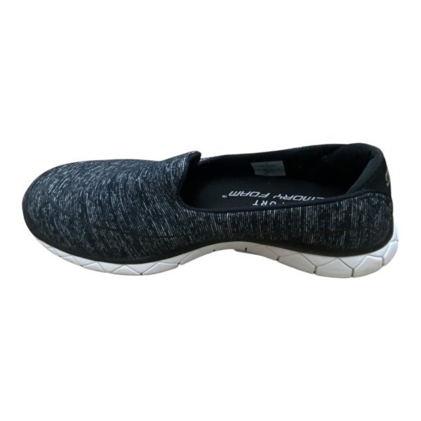 Shoes Flats By Skechers In Black & Grey, Size: 8 Hot on Sale