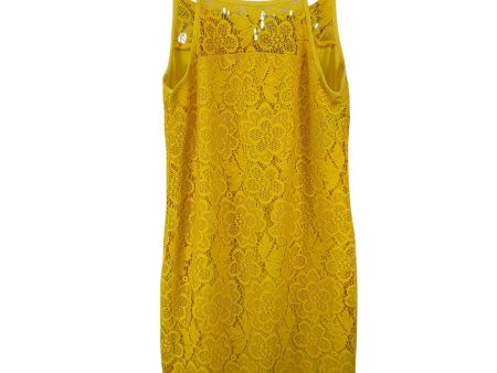 Dress Casual Midi By Cato In Yellow, Size: Xl For Discount