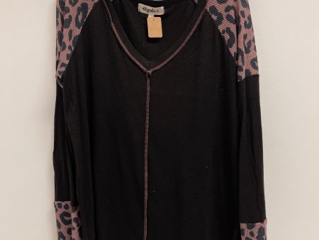 Top Long Sleeve By Haptics In Black, Size: L Online