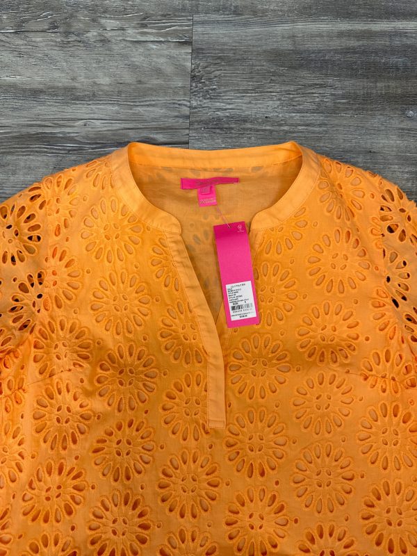 Top Long Sleeve By Lilly Pulitzer In Orange, Size: S Supply