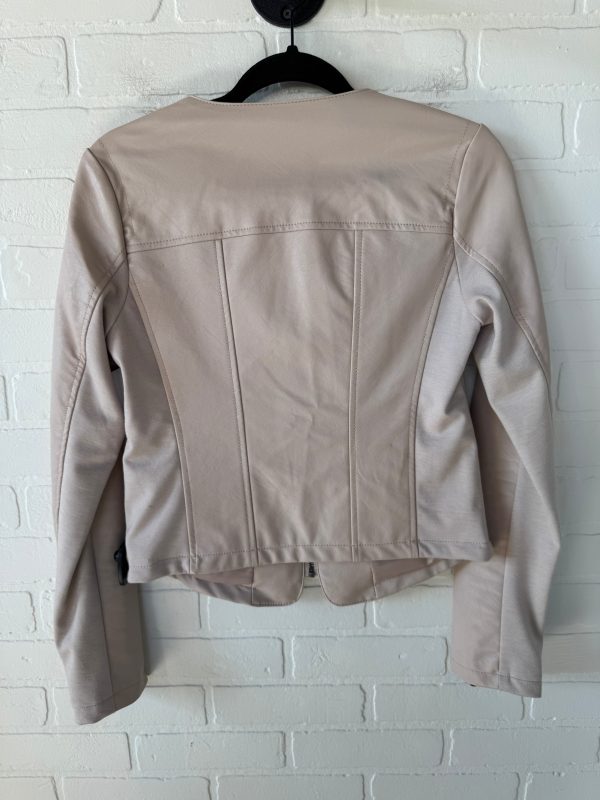 Jacket Moto By Limited In Pink, Size: Xs For Cheap