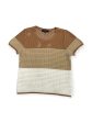 Sweater By Rachel Roy In Tan & White, Size: M Online