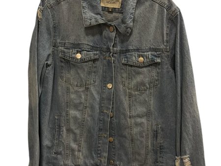 Jacket Denim By Clothes Mentor In Blue Denim, Size: M Discount