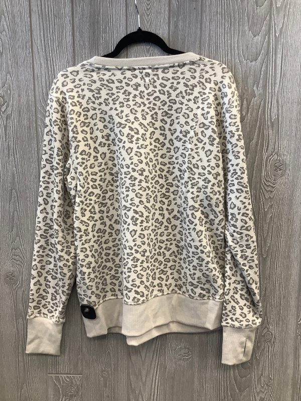 Athletic Sweatshirt Crewneck By Tek Gear In Animal Print, Size: L Hot on Sale