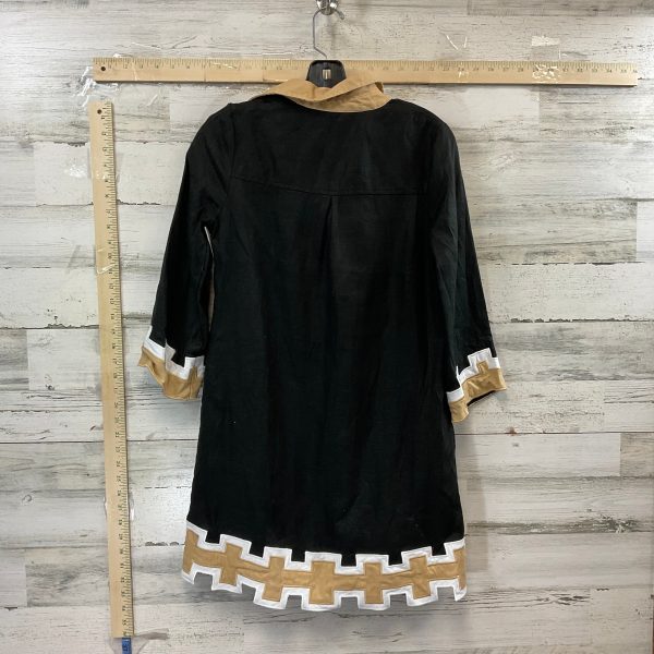 Black & Tan Dress Casual Short Tuckernuck, Size Xxs For Discount