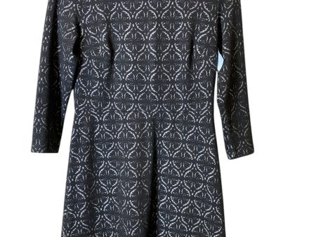 Dress Work By Loft In Black & Grey, Size: 2 Online Sale