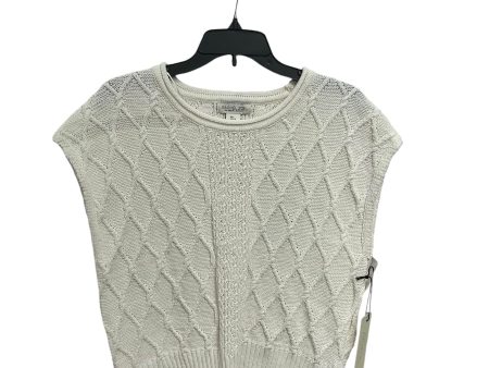 Vest Sweater By Rachel Zoe In Cream, Size: L Online Hot Sale