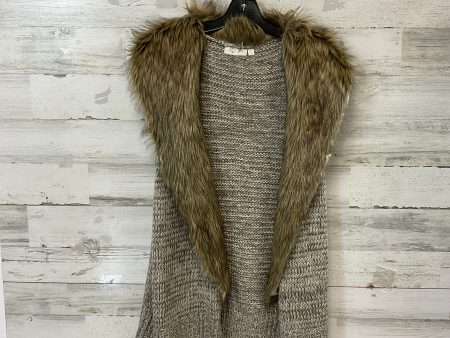 Vest Sweater By Rd Style In Brown, Size: M on Sale