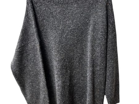 Sweater By Clothes Mentor In Grey, Size: 1x Discount