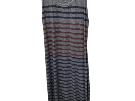 Dress Casual Maxi By Sundry In Navy, Size: S Discount