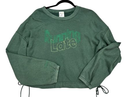 Sweatshirt Crewneck By Aerie In Green, Size: M Online now