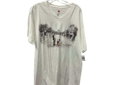 Top Ss By Disney Store In White, Size:2X For Discount