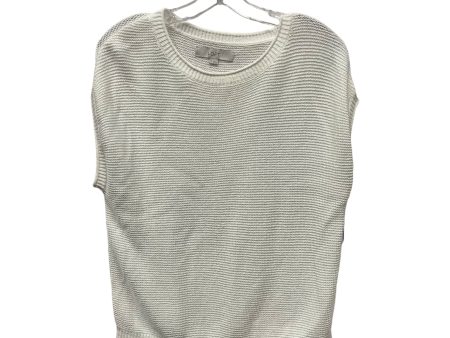 Top Ss By Loft In White, Size:M Hot on Sale