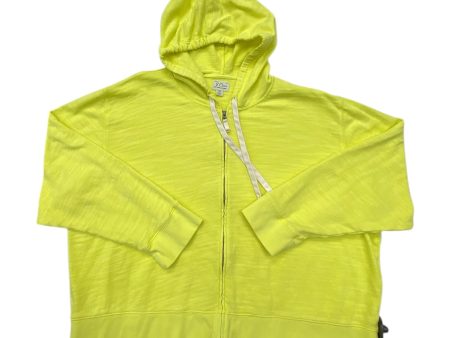 Sweatshirt Hoodie By J. Crew In Yellow, Size: 2x Sale