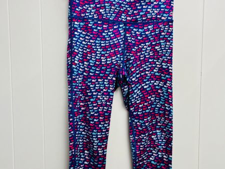 Athletic Capris By Vineyard Vines In Blue & Pink, Size: S Fashion