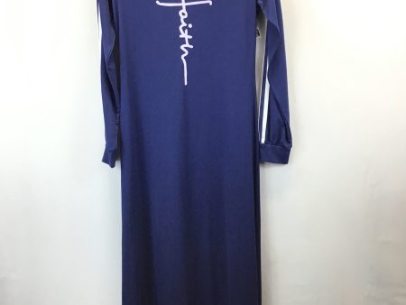 Dress Casual Maxi By Clothes Mentor In Blue, Size: M Cheap