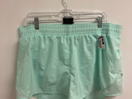 Athletic Shorts By All In Motion In Green, Size: 2x Cheap