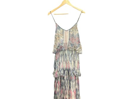 Dress Casual Maxi By Meadow Rue In Multi-colored, Size: M Online Sale