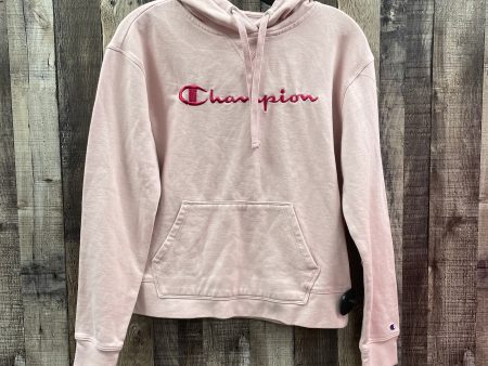 Sweatshirt Hoodie By Champion In Pink, Size: S Online Hot Sale