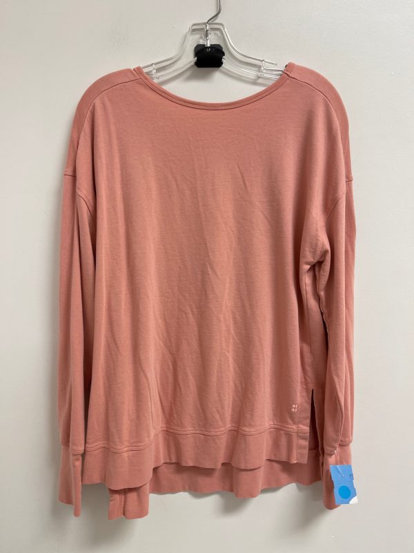 Athletic Sweatshirt Crewneck By Sweaty Betty In Pink, Size: M Hot on Sale