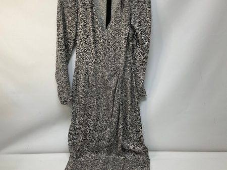 Dress Casual Maxi By Zara In Black & Cream, Size: M Hot on Sale