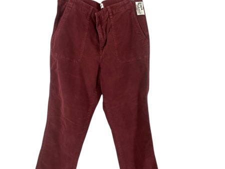 Pants Corduroy By Clothes Mentor In Maroon, Size: 14 Hot on Sale