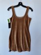 Dress Casual Midi By Clothes Mentor In Brown, Size: L For Discount