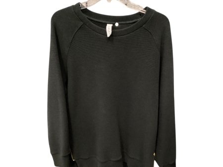 Sweatshirt Crewneck By Varley In Black, Size: L Fashion