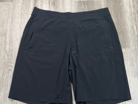 Athletic Shorts By Athleta In Black, Size: Xl For Discount