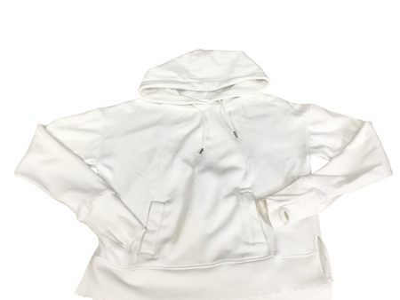 Sweatshirt Hoodie By Avia In White, Size: S Online now