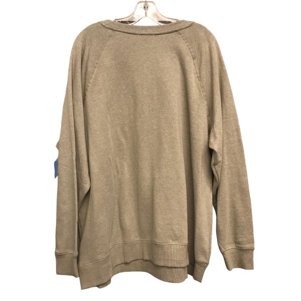 Sweatshirt Crewneck By Maurices In Green, Size:2X Online Sale