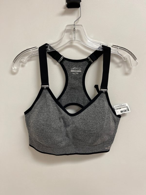 Athletic Bra By Bcg In Grey, Size: 1x Online Hot Sale