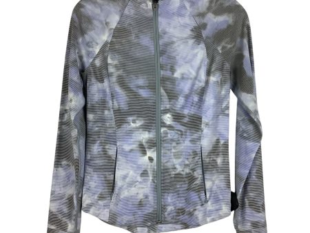 Athletic Jacket By Athleta In Blue, Size: Xs For Cheap