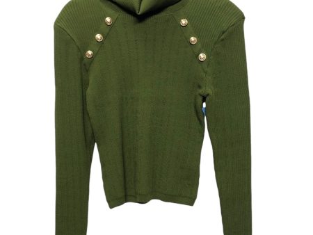 Sweatshirt Collar By Express In Green, Size: M Supply