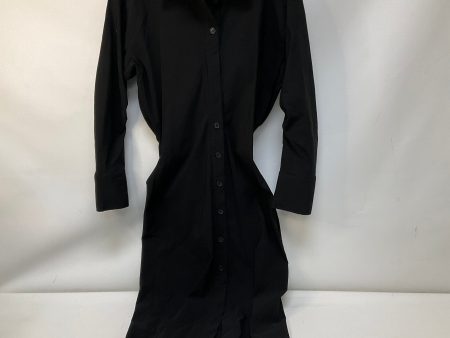 Dress Casual Maxi By Zara In Black, Size: M For Cheap