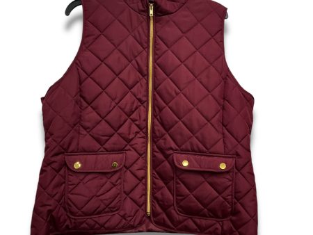 Vest Puffer & Quilted By St Johns Bay In Red, Size: L Cheap