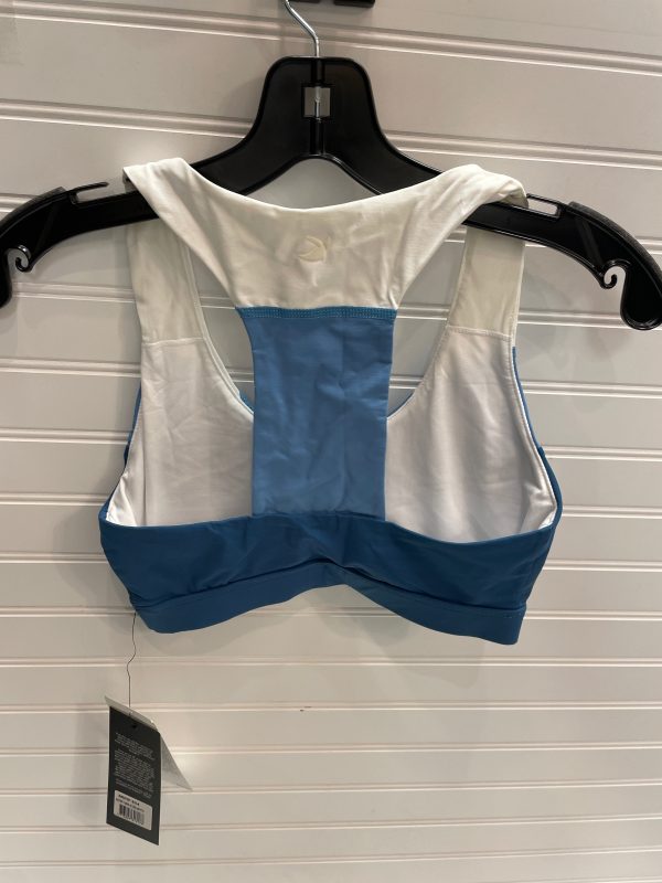 Athletic Bra By Glyder In Blue & White, Size: S Online Sale