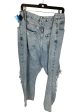 Jeans Straight By Good American In Blue Denim, Size: 22 Online Hot Sale