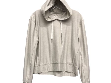 Athletic Sweatshirt Hoodie By Flx In Grey, Size:S Online Sale