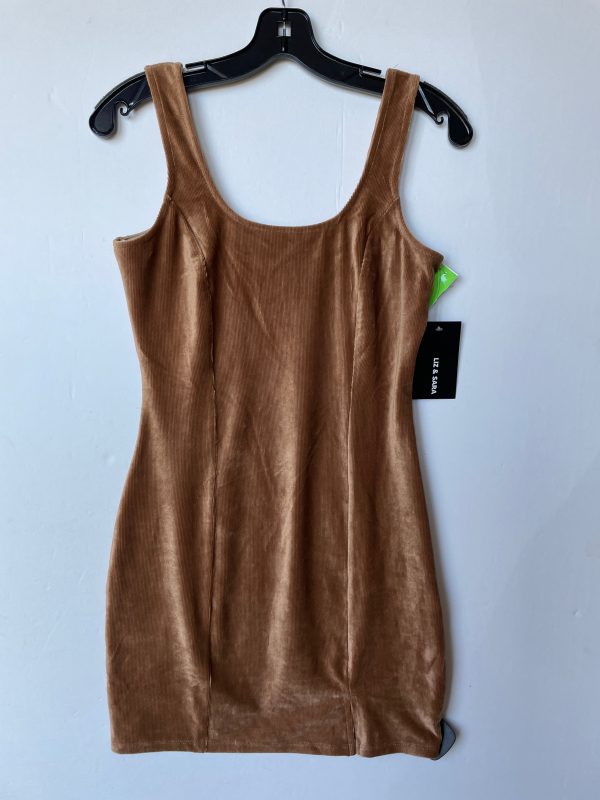 Dress Casual Midi By Clothes Mentor In Brown, Size: L For Discount