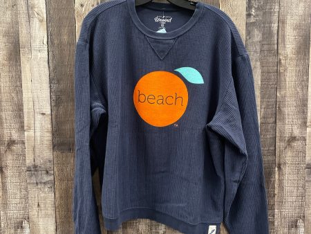 Sweatshirt Crewneck By Cme In Navy, Size: Xl Online now