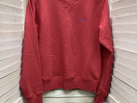 Sweatshirt Crewneck By Polo Ralph Lauren In Red, Size: M Online Sale